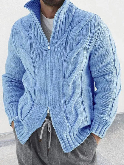 Men's Knitted Roll-Neck Jumper Modern