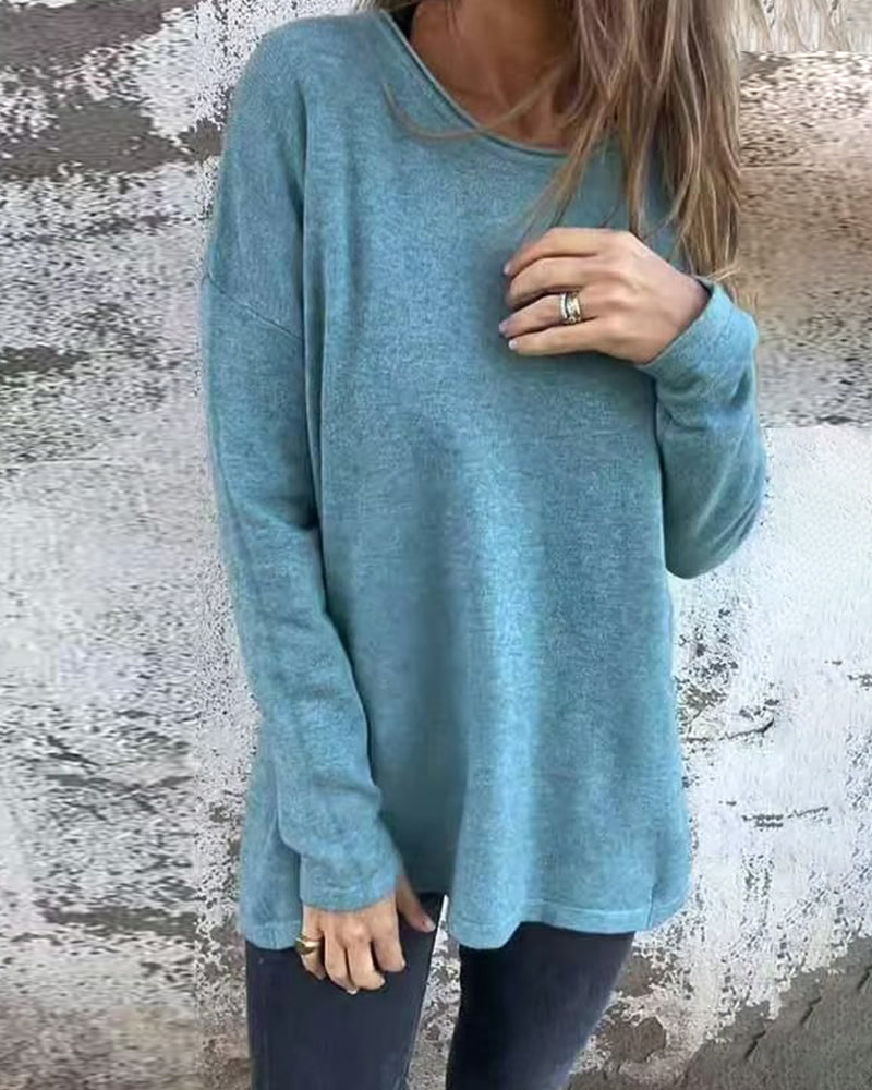 Elegant Women's Blouse Stylish Buttons Long Sleeve