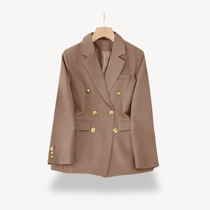 Women's Double-Breasted Blazer Elegant