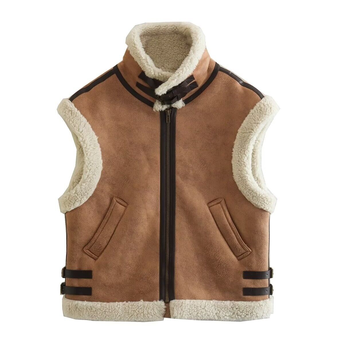 Leather Bodywarmer Elegant & Comfortable