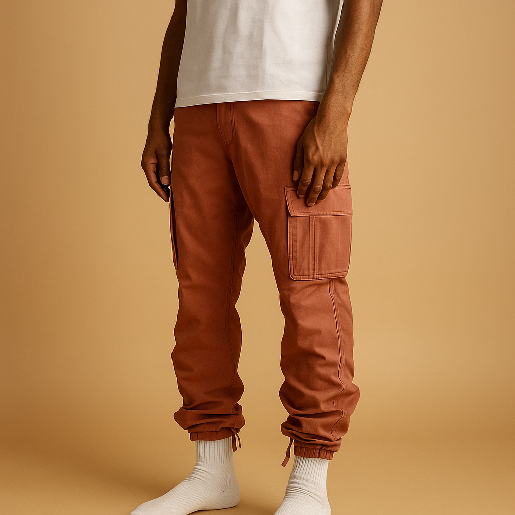 Men's Trousers Straight Fit Functional Pockets