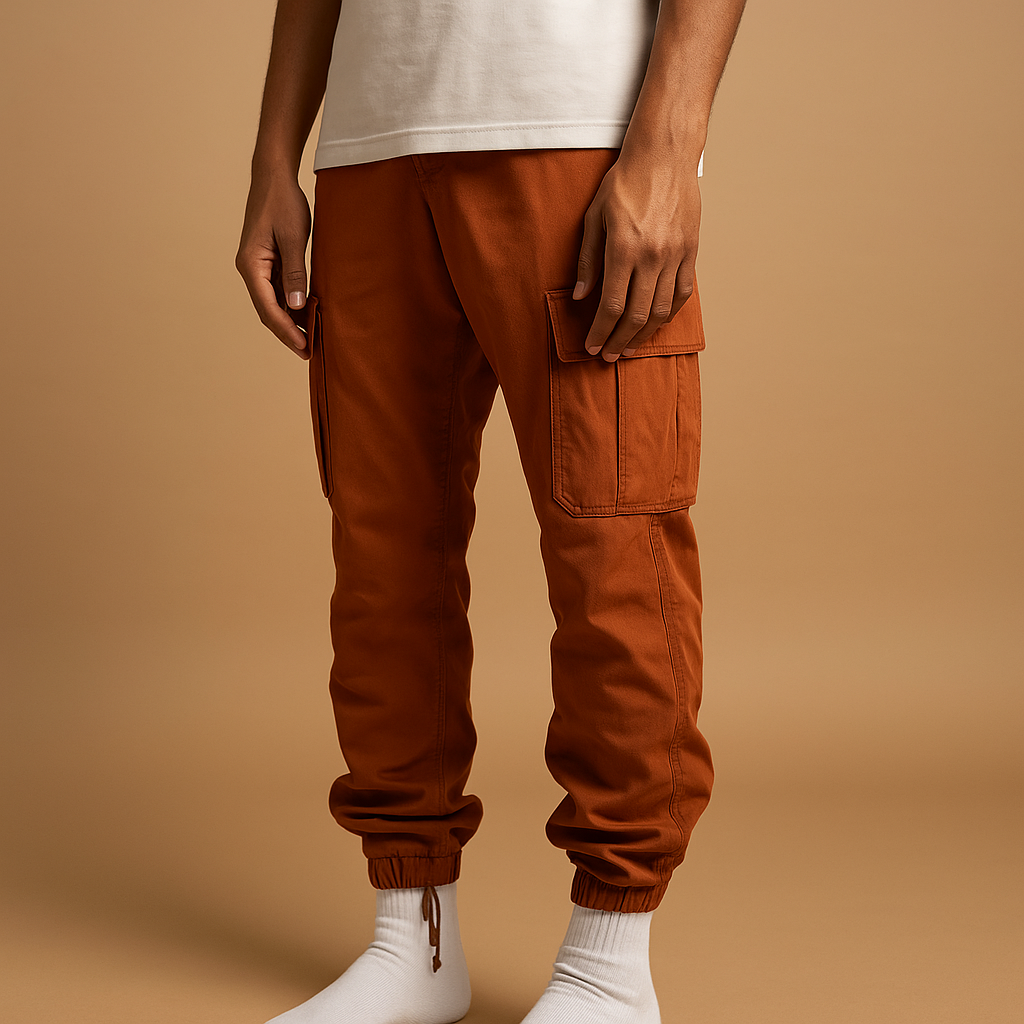 Men's Trousers Straight Fit Functional Pockets