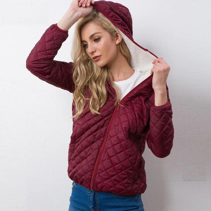 Warm Lined Women's Elegant Winter Jacket