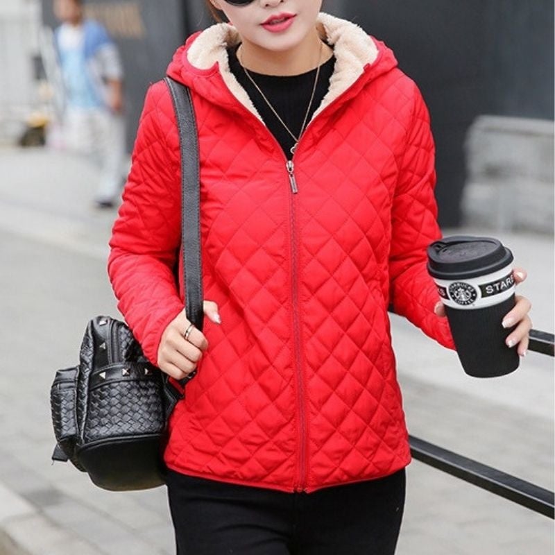 Warm Lined Women's Elegant Winter Jacket