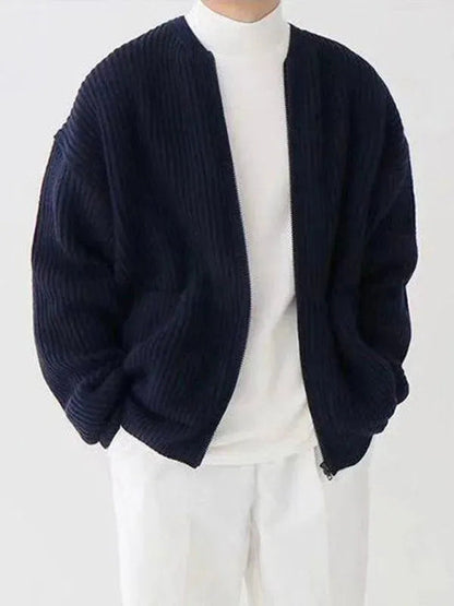 Comfortable Men's Relaxed Style Cardigan