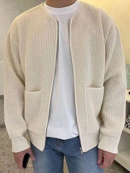 Comfortable Men's Relaxed Style Cardigan