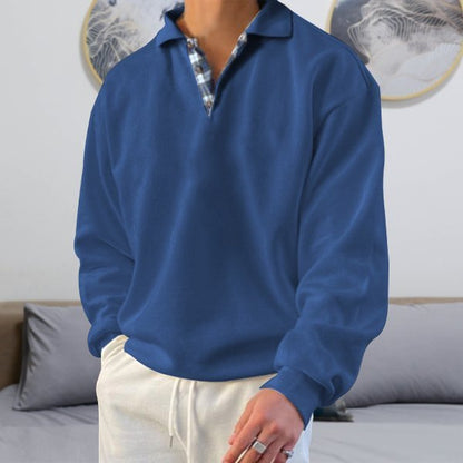 Bequemer Herren Pullover Casual