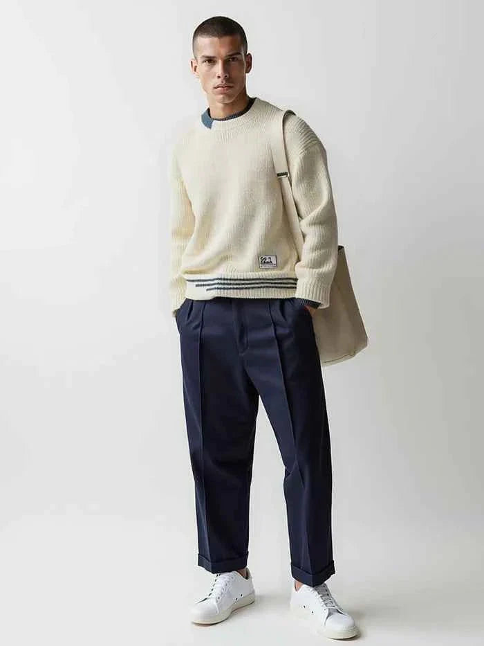Men's Relaxed Fit Comfortable Pullover