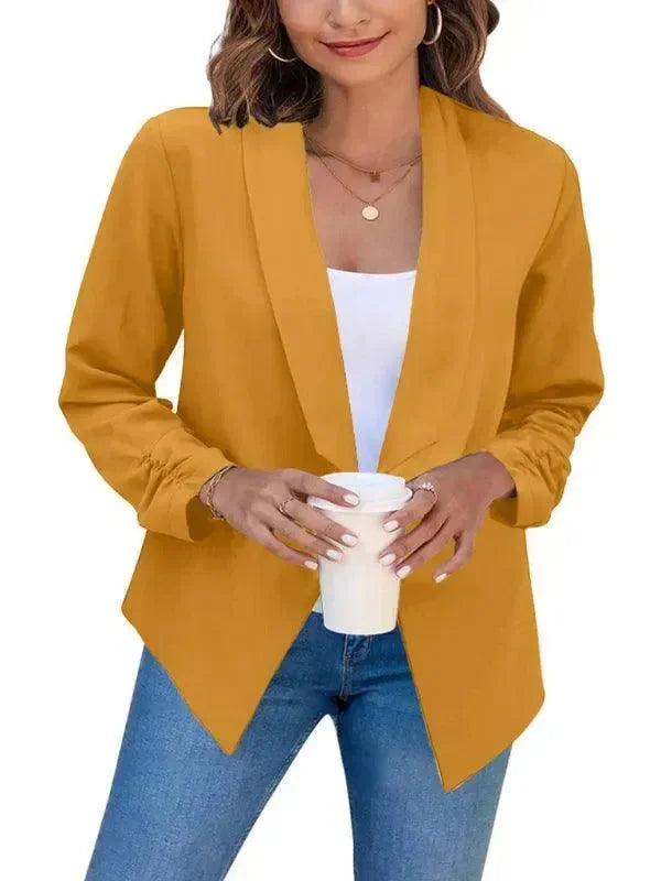 Women's Slim Fit Blazer Modern V-Neck