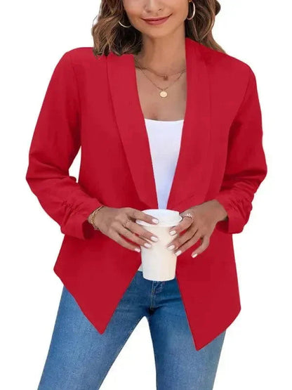 Women's Slim Fit Blazer Modern V-Neck