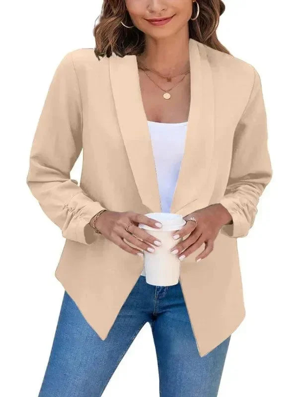 Women's Slim Fit Blazer Modern V-Neck
