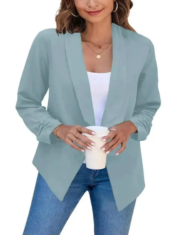 Women's Slim Fit Blazer Modern V-Neck
