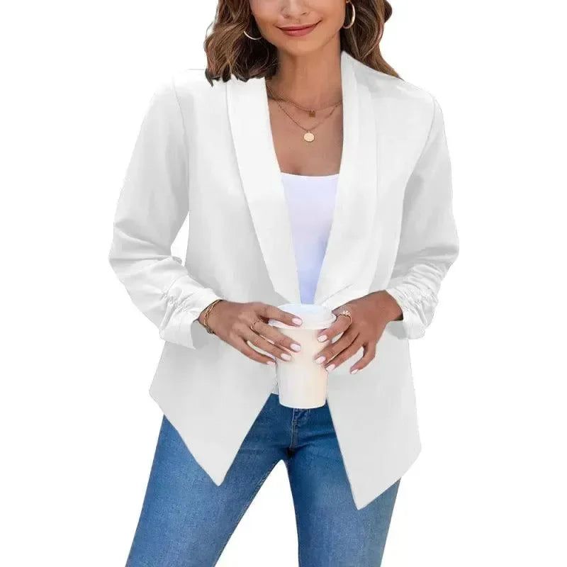 Women's Slim Fit Blazer Modern V-Neck
