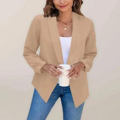 Women's Slim Fit Blazer Modern V-Neck