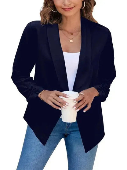 Women's Slim Fit Blazer Modern V-Neck