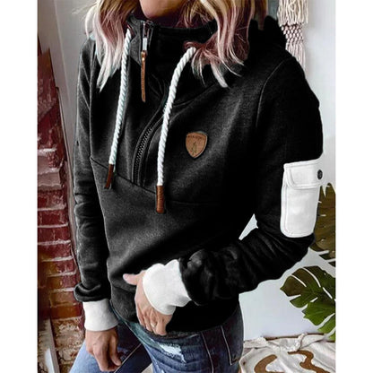 Stylish Plain Hoodie Casual Wear