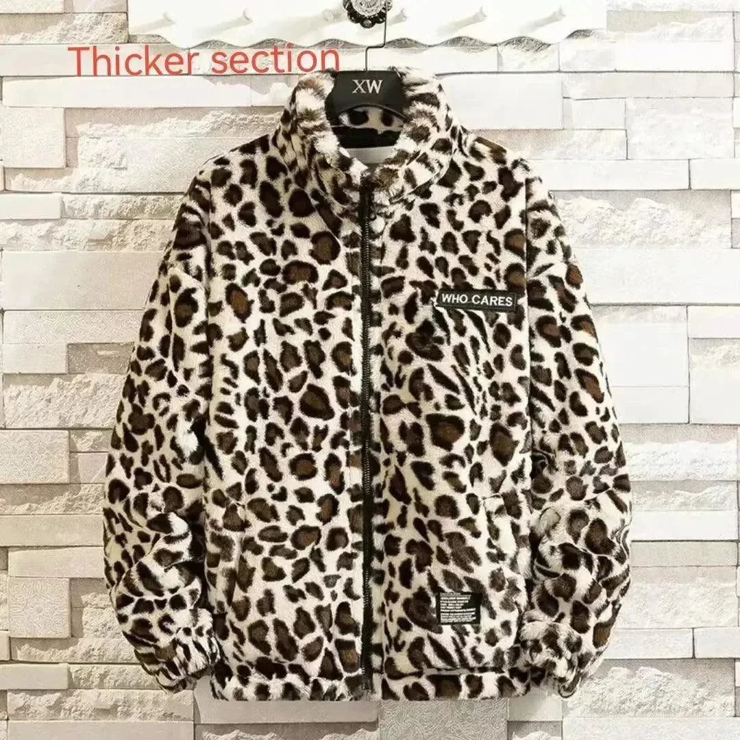 Casual Turtle Fleece Jacket Men Trendy Design
