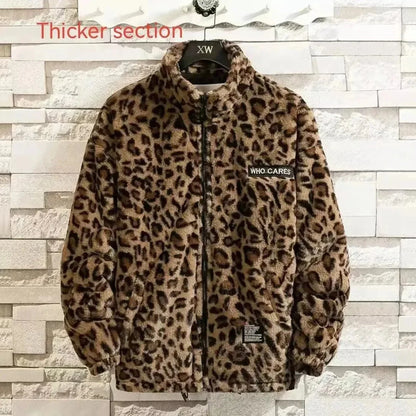 Casual Turtle Fleece Jacket Men Trendy Design