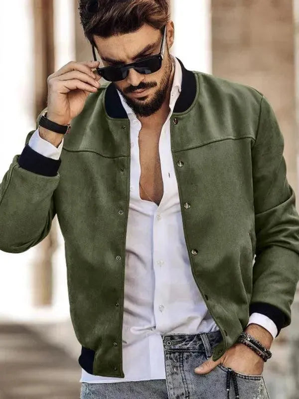 Comfortable Men's Jacket Warm Casual
