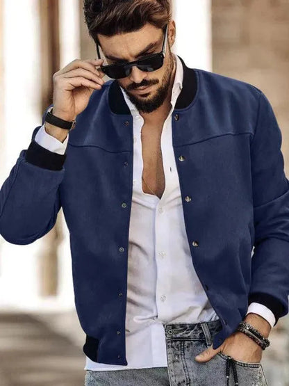 Comfortable Men's Jacket Warm Casual