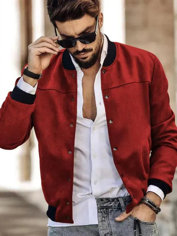 Comfortable Men's Jacket Warm Casual