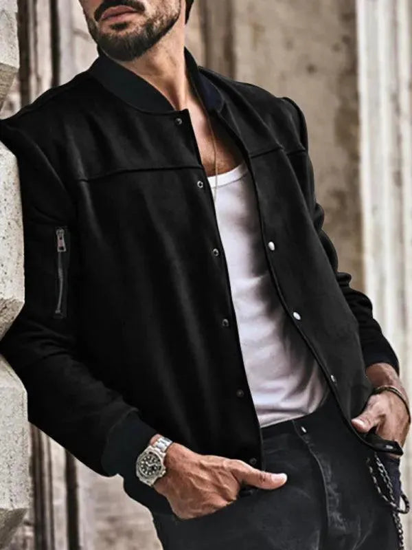 Comfortable Men's Jacket Warm Casual