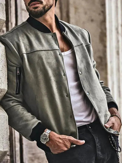 Comfortable Men's Jacket Warm Casual