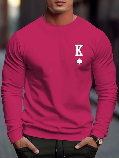Men's Classic Round Neck Sweater Excellent Quality