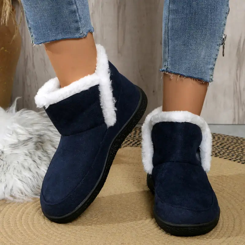 Women's Winter Boots Plush Fur Warm