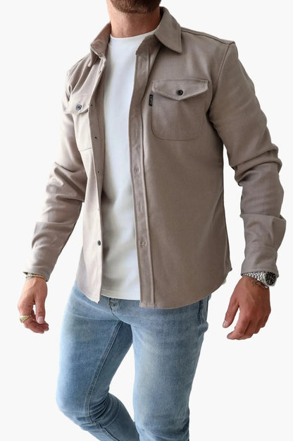 Stylish Overshirt Jacket - Modern Versatile Shirt for Everyday Wear