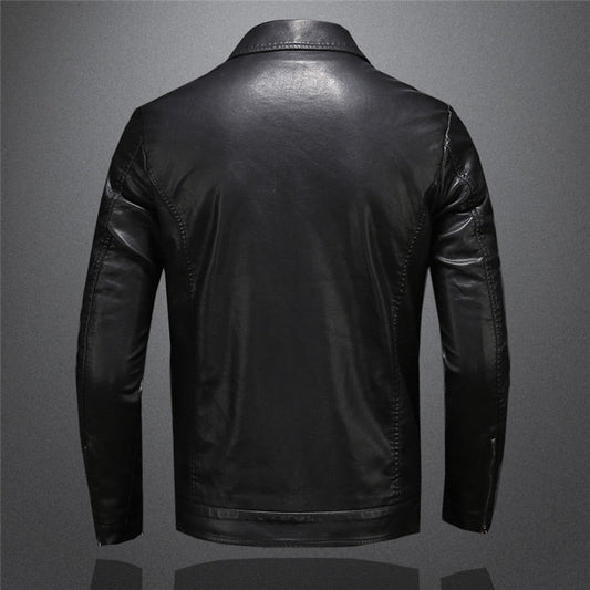 Stilvolle Lederjacke Herren Premium Qualität - IdealeKleiden