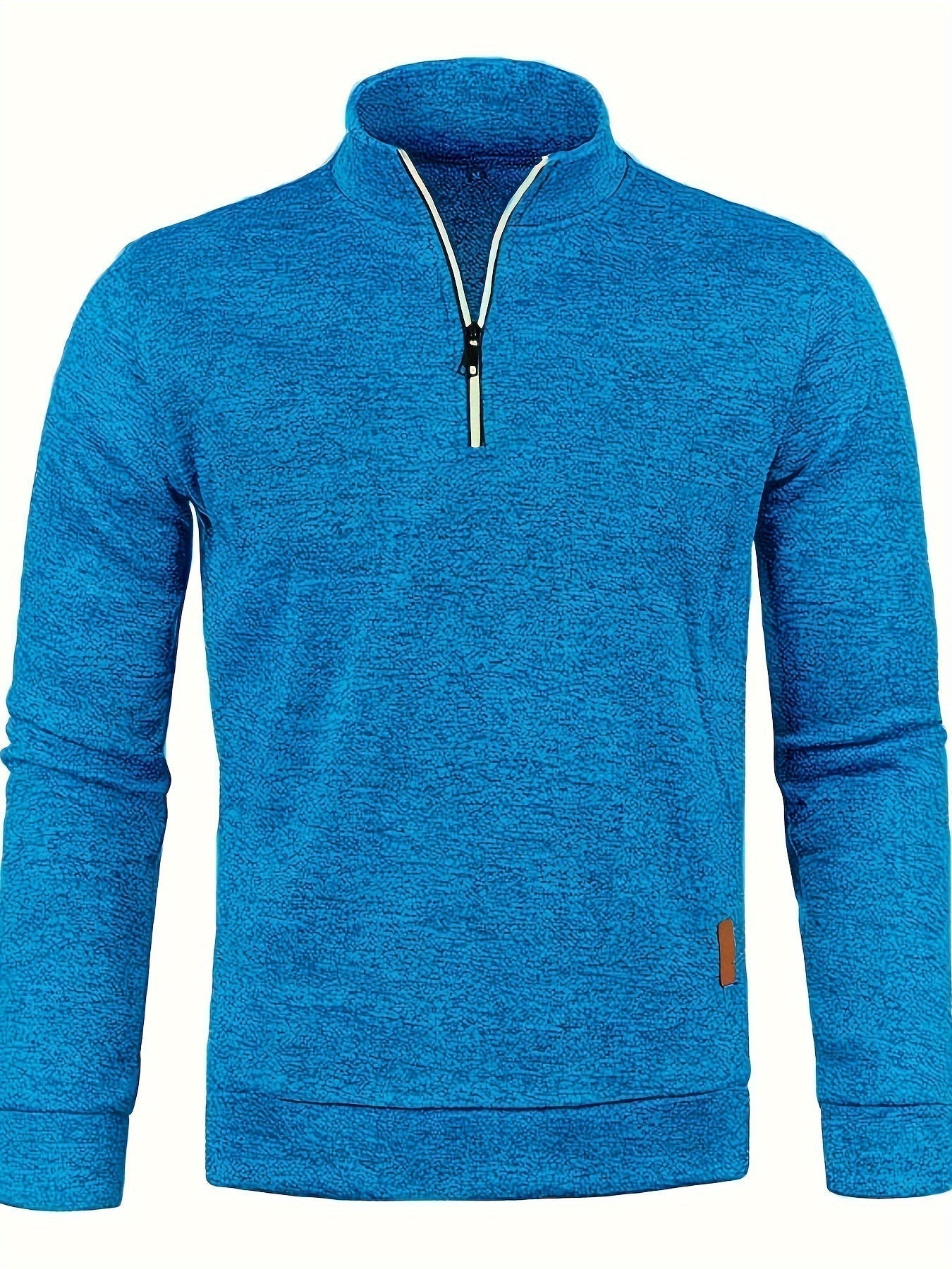 Men's Warm Zipper Winter Sweater