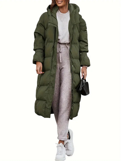Women's Puffer Jacket Warm Hooded