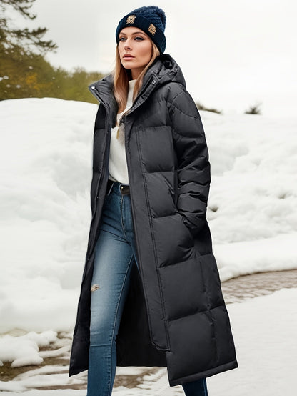 Women's Long Stylish Puffer Coat