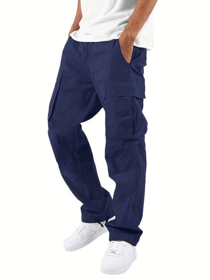 Men's Trousers Cotton Durable Multi-pocket