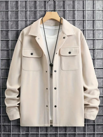 Herren Jacke Robust Mit Taschen - IdealeKleiden