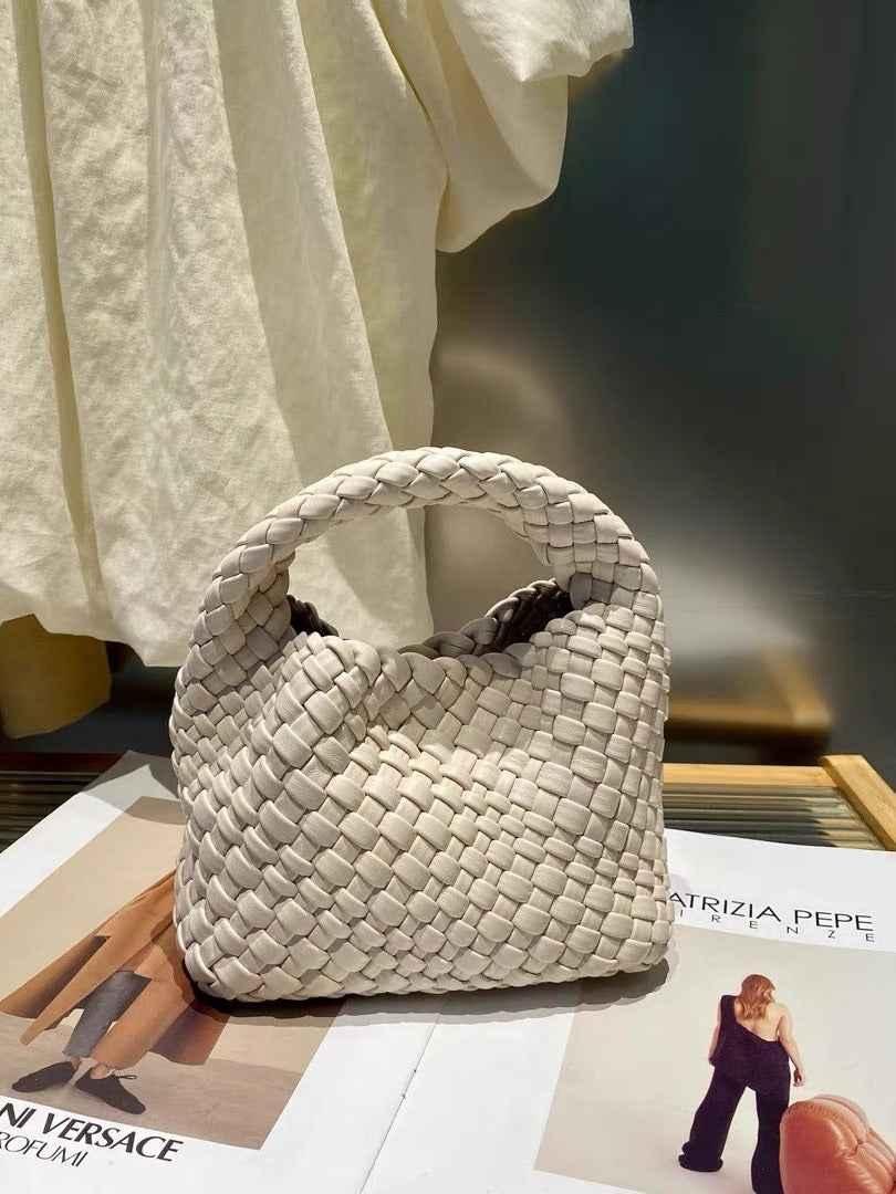 Small Braided Handbag Soft Look