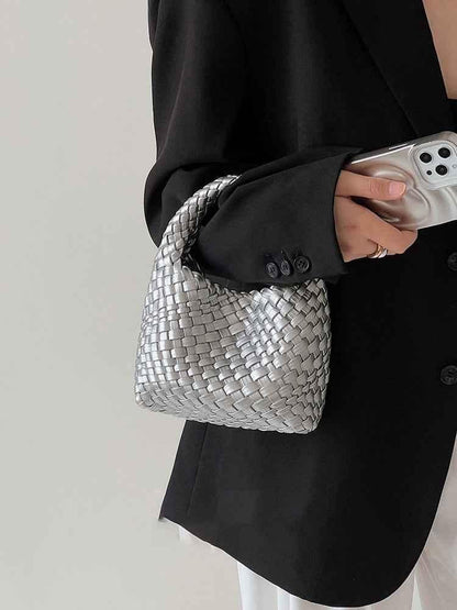 Small Braided Handbag Soft Look
