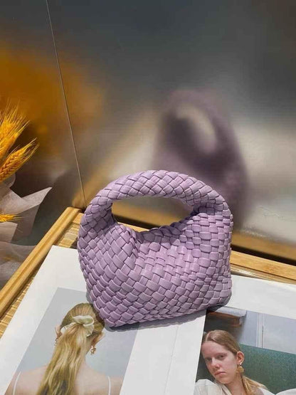 Small Braided Handbag Soft Look