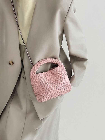 Small Braided Handbag Soft Look