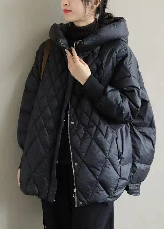 Lässige Damenjacke EntenDaunen Parka - IdealeKleiden