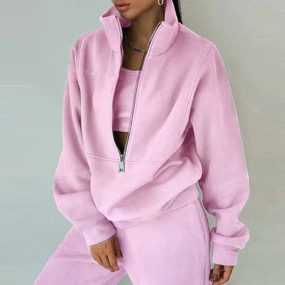 Women's Sweatshirt Autumn Tracksuit Set