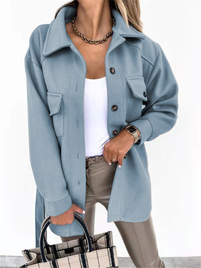 Comfortable Women's Oversized Jacket