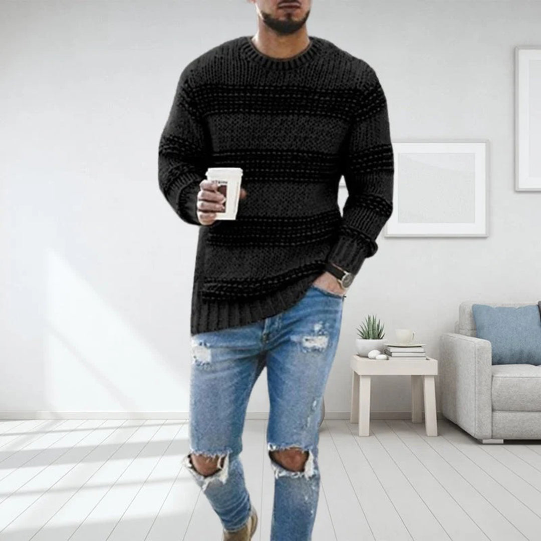 Men's Chunky Knit Scandinavian Chic Sweater