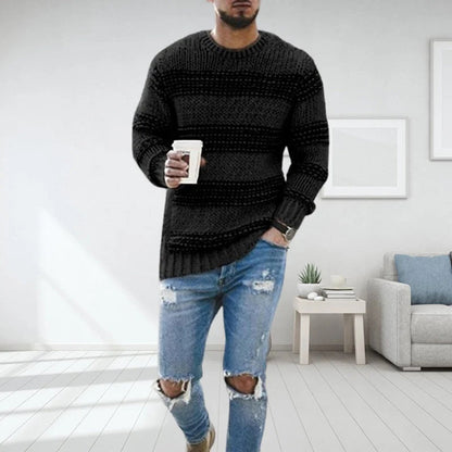 Men's Chunky Knit Scandinavian Chic Sweater