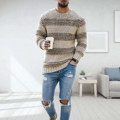 Men's Chunky Knit Scandinavian Chic Sweater