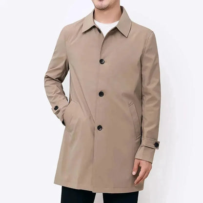 Men's Classic Elegant Trench Coat