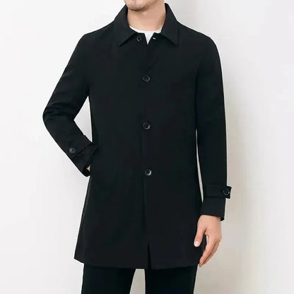 Men's Classic Elegant Trench Coat