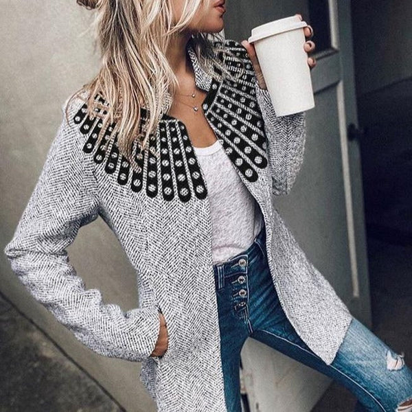 Tweed Jacket Elegant Comfortable