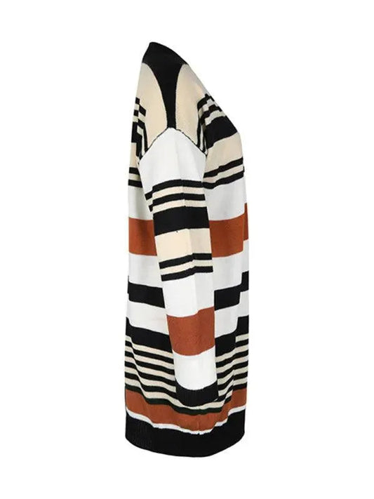 Lange Damen Strickjacke Warm Pullover - IdealeKleiden